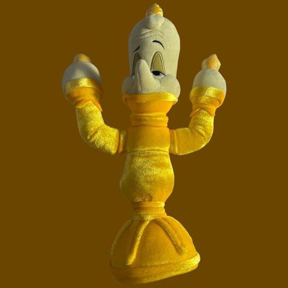 Disney Store Lumiere Beauty and the Beast Plush 11” - Picture 1 of 4